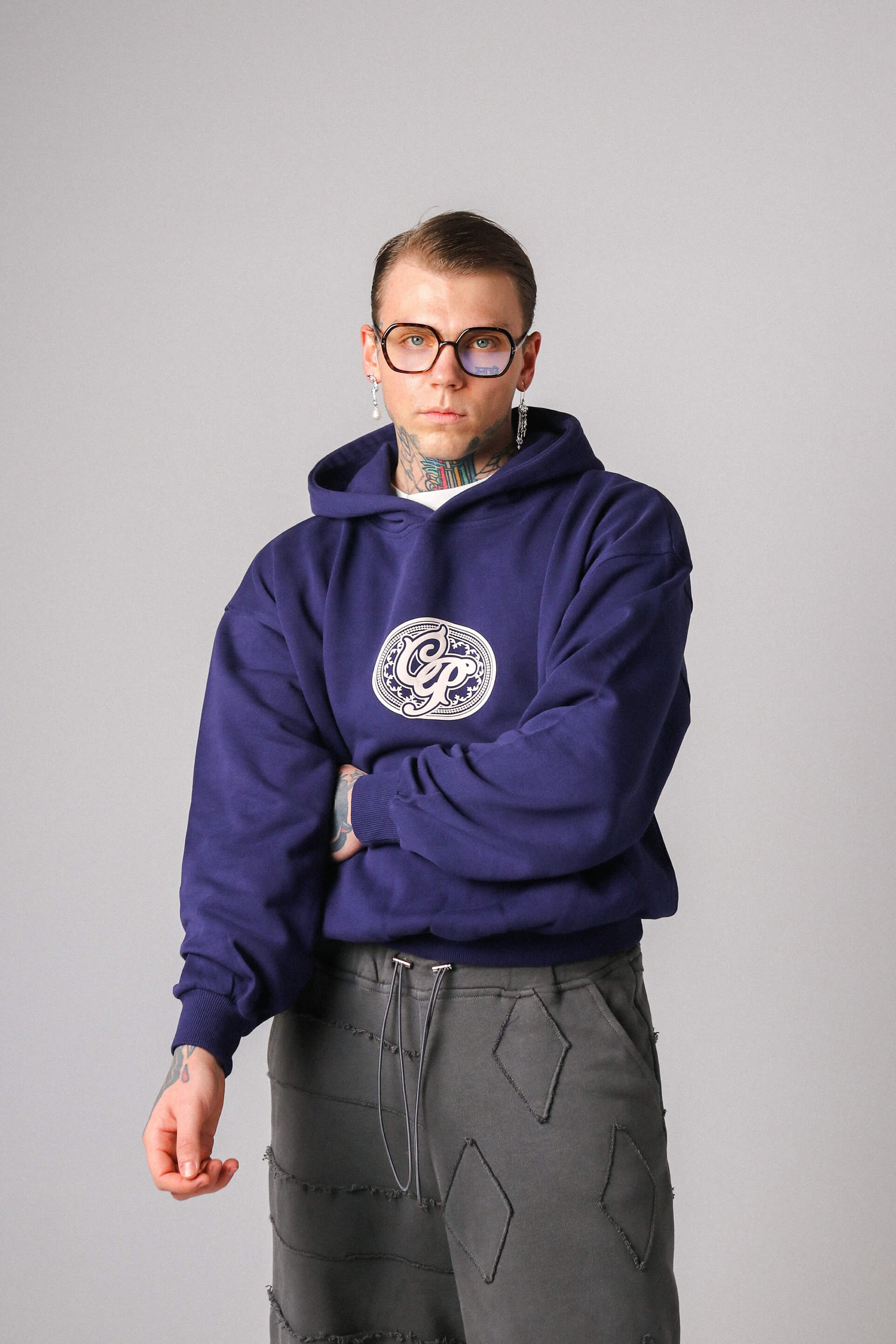 CP Navy Hoodie